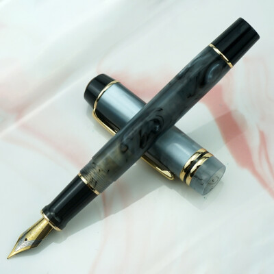 Kaigelu 316 Celluloid Fountain Pen Iridium EF/F/M Nib Beautiful Gray  Pattern