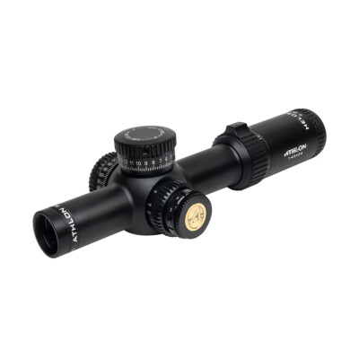 Athlon Helos BTR GEN1 1-4.5x24 30mm Zero Stop ATSR3 SFP IR MOA Riflescope 214101