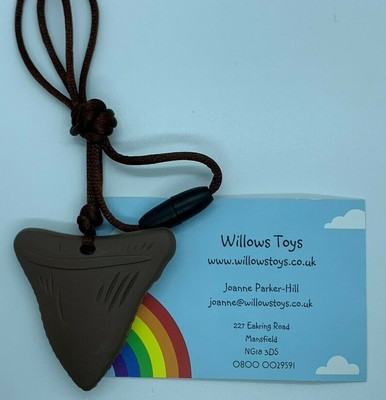 shark tooth sensory necklace
