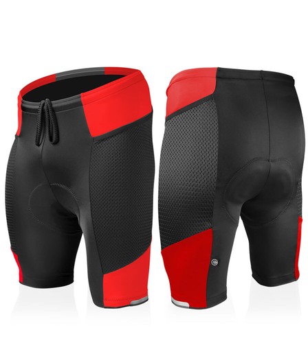Men's Gel Touring Padded Bike Shorts | Innovative Mesh Pockets | Made in USA - Picture 68 of 101