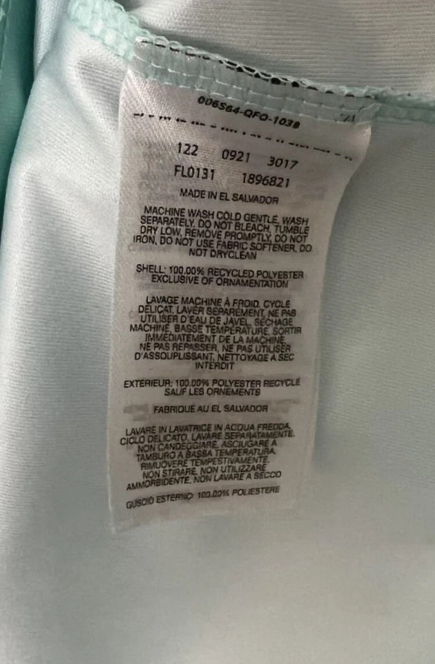 Camisa atlética ligera azul claro de manga larga Columbia para mujer talla XS de EE. UU. Foto 3 de 4