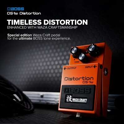 Boss DS-1W Waza Craft Distortion Guitar Effect Pedal | eBay