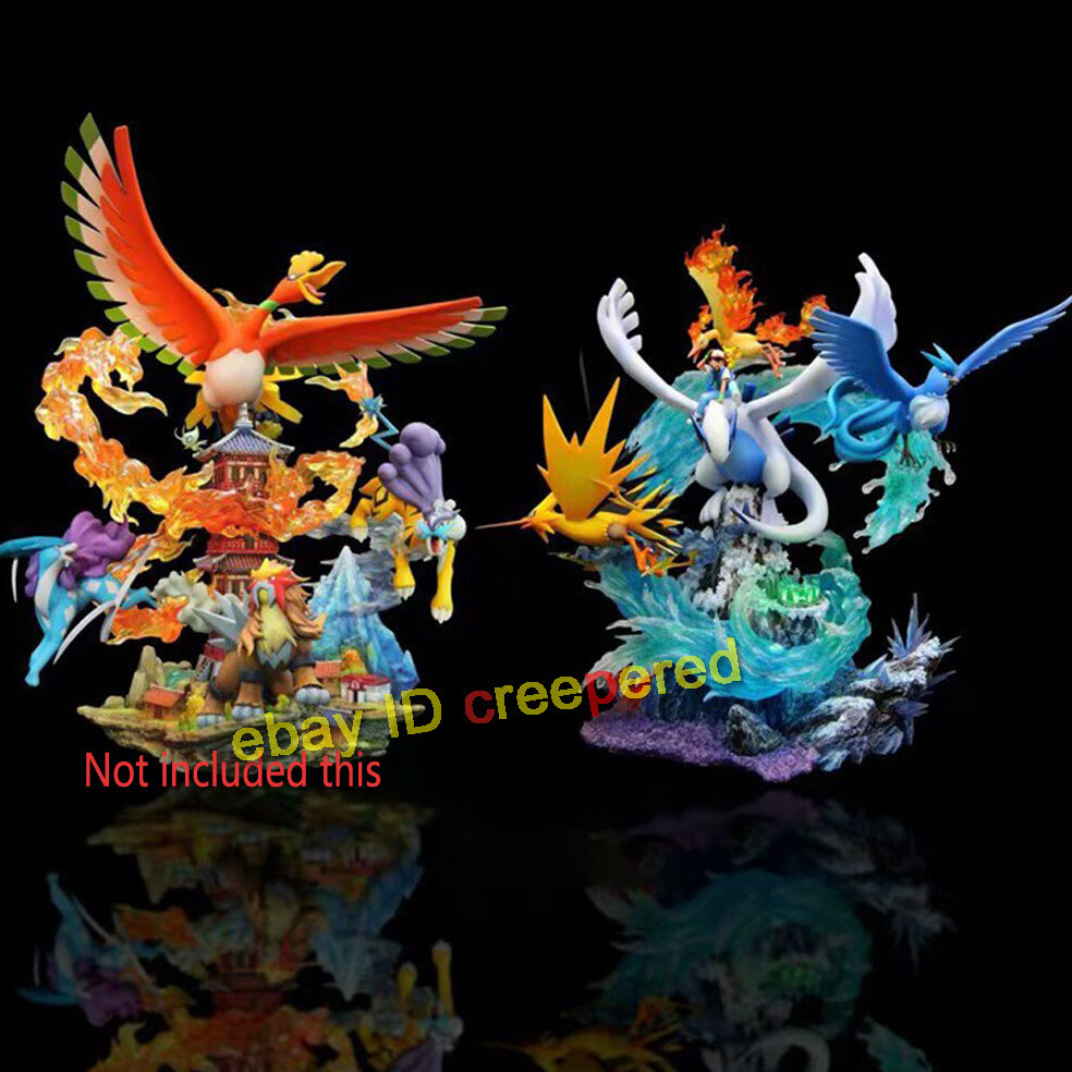 Crescent-Studio Legendary bird Lugia 1/6 Resin Model Painted