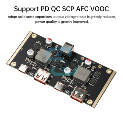 PD 100W Multi-protocol Intelligent Fast Charging Module Support QC SCP AFC VOOC