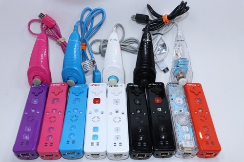 NYKO WAND CONTROLLER NUNCHUK WIIMOTE REMOTE FOR NINTENDO WII YOU PICK