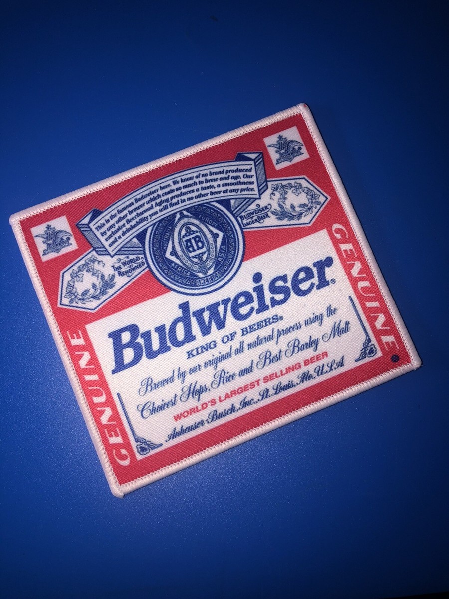 【希少】Budweiser　バドワイザー　刺繍ロゴ 希少 Budweiser Tシャツ USA製 バドワイザー ネイビー - メルカリ