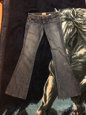Boot Cut Embroidered USA Jeans Womens 