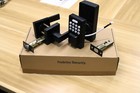 Probrico Security Keyless Entry Door Lock Handle  Electronic Keypad Deadbolt