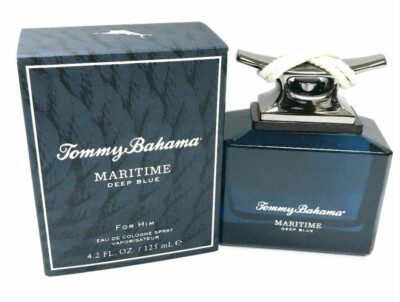 Maritime Deep Blue for Him Men by Tommy Bahama Cologne Spray 4.2 oz 