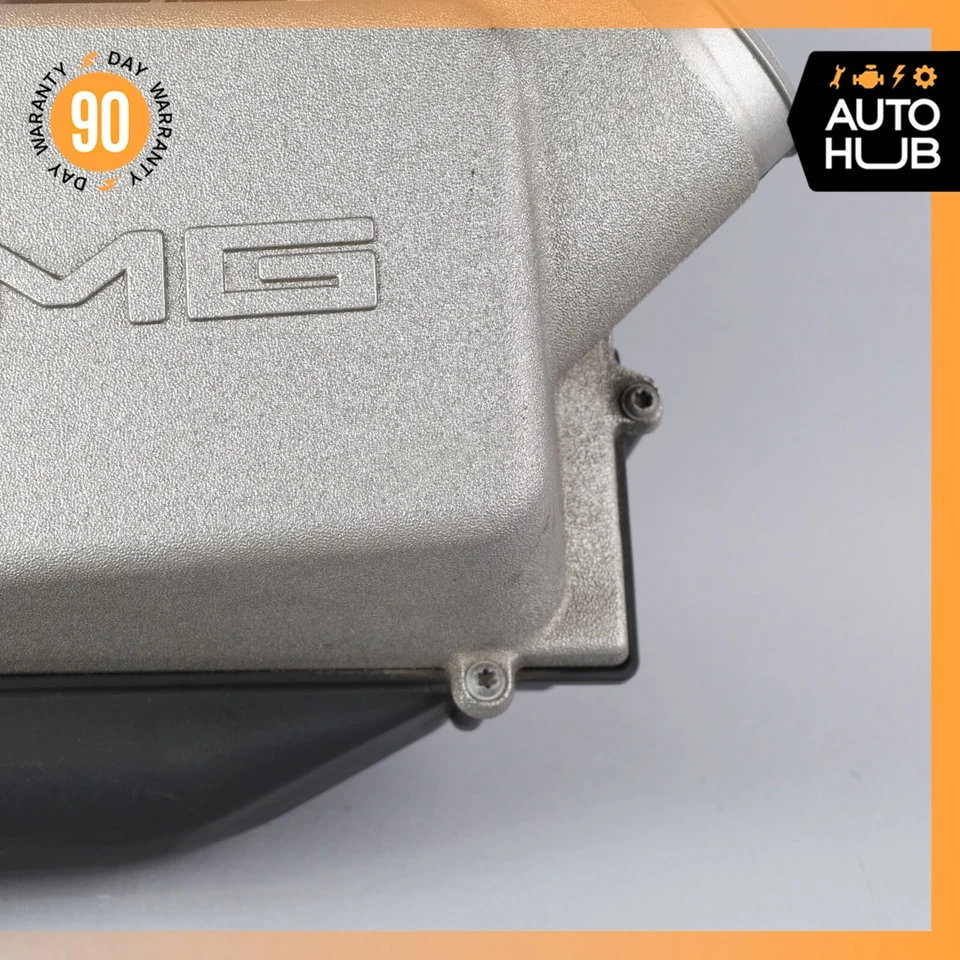 07-15 Mercedes W221 S63 ML63 AMG M156 Limpiador de admisión de aire izquierdo Caja de filtro MAS OEM Foto 4 de 4