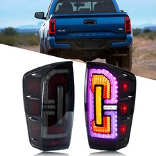 Rgb Led Sequential Tail Lights For Toyota Tacoma 2016-2021 Rear Lamps Assembly