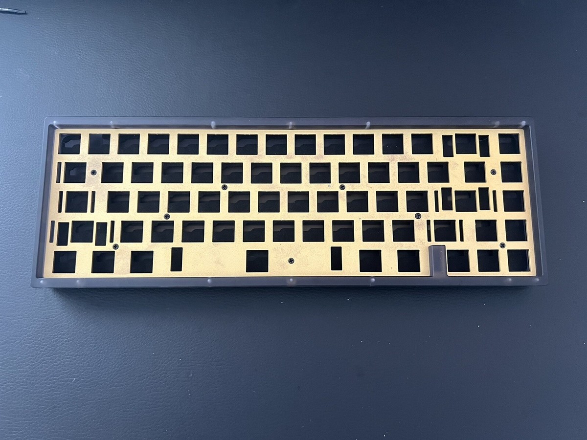 KBD67v2 MKII Mechanical Keyboard DIY KIT in Black Polycarbonate
