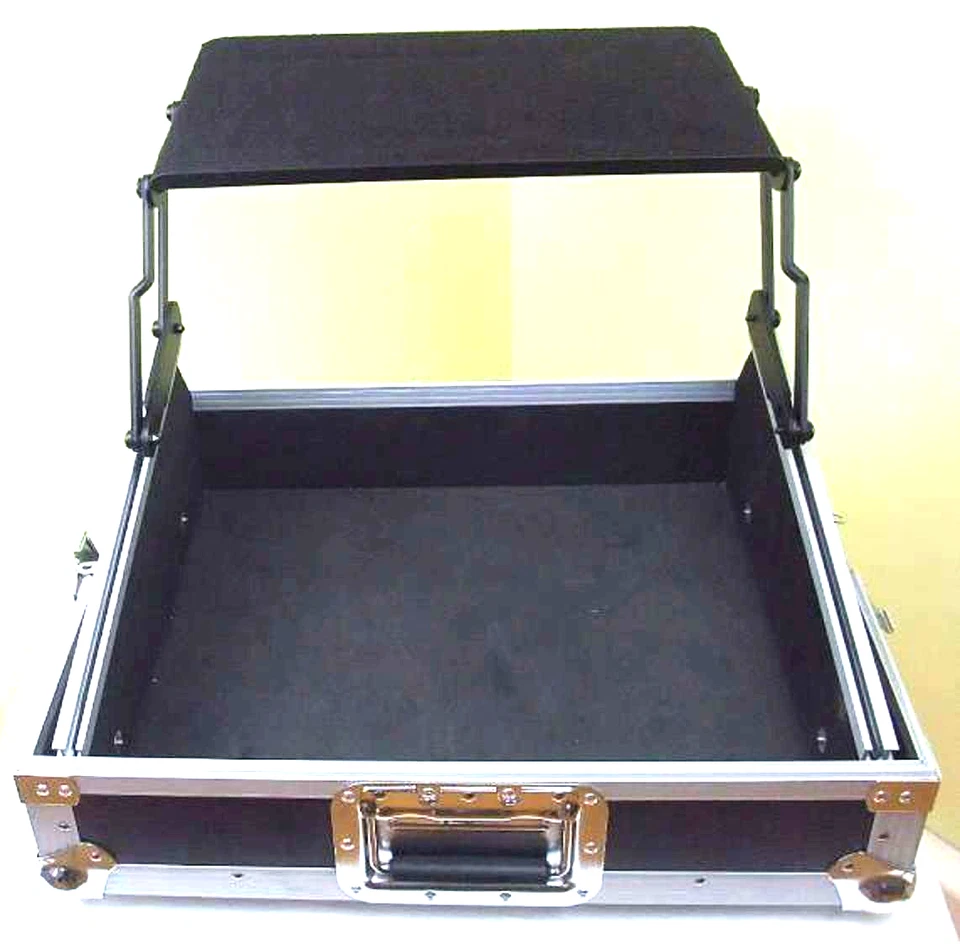 SKB AV 8 - 8 HE Aufklappbare 19" Ablage schwarz - Laptopablage Notebookablage  - Bild 2 von 4