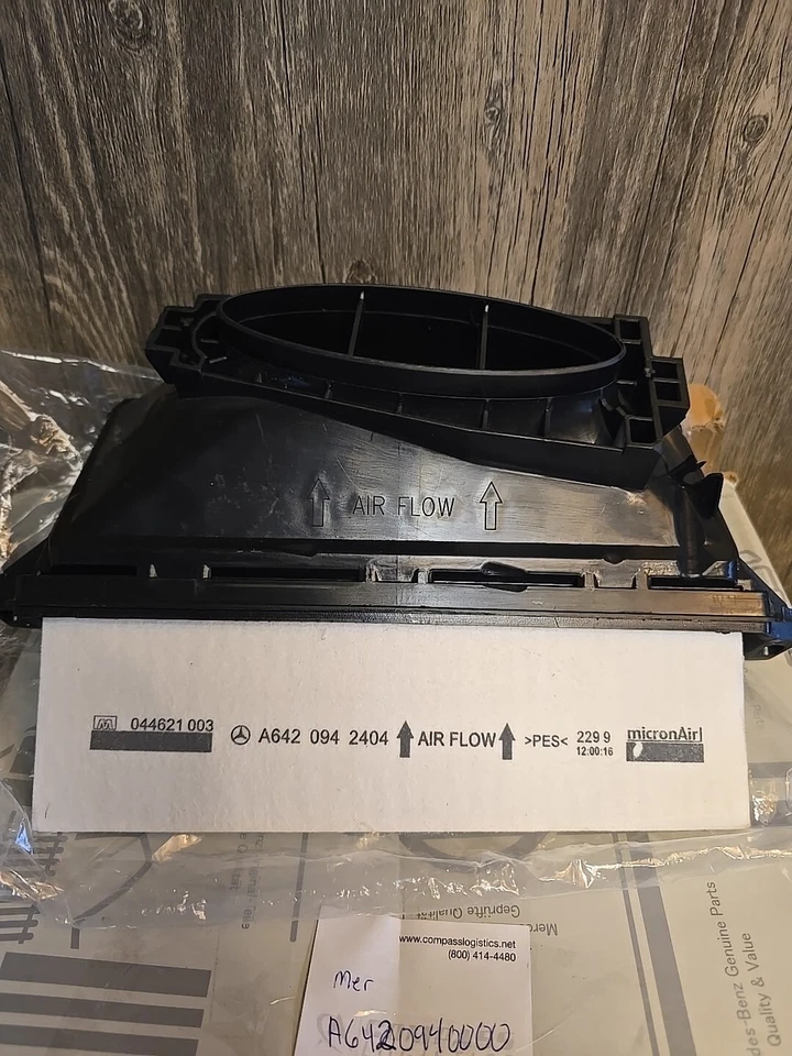 Оригинальный воздушный фильтр двигателя A6420942404 для 2012-2016 Mercedes-Benz GL350 ML350 - Изображение 2 из 4