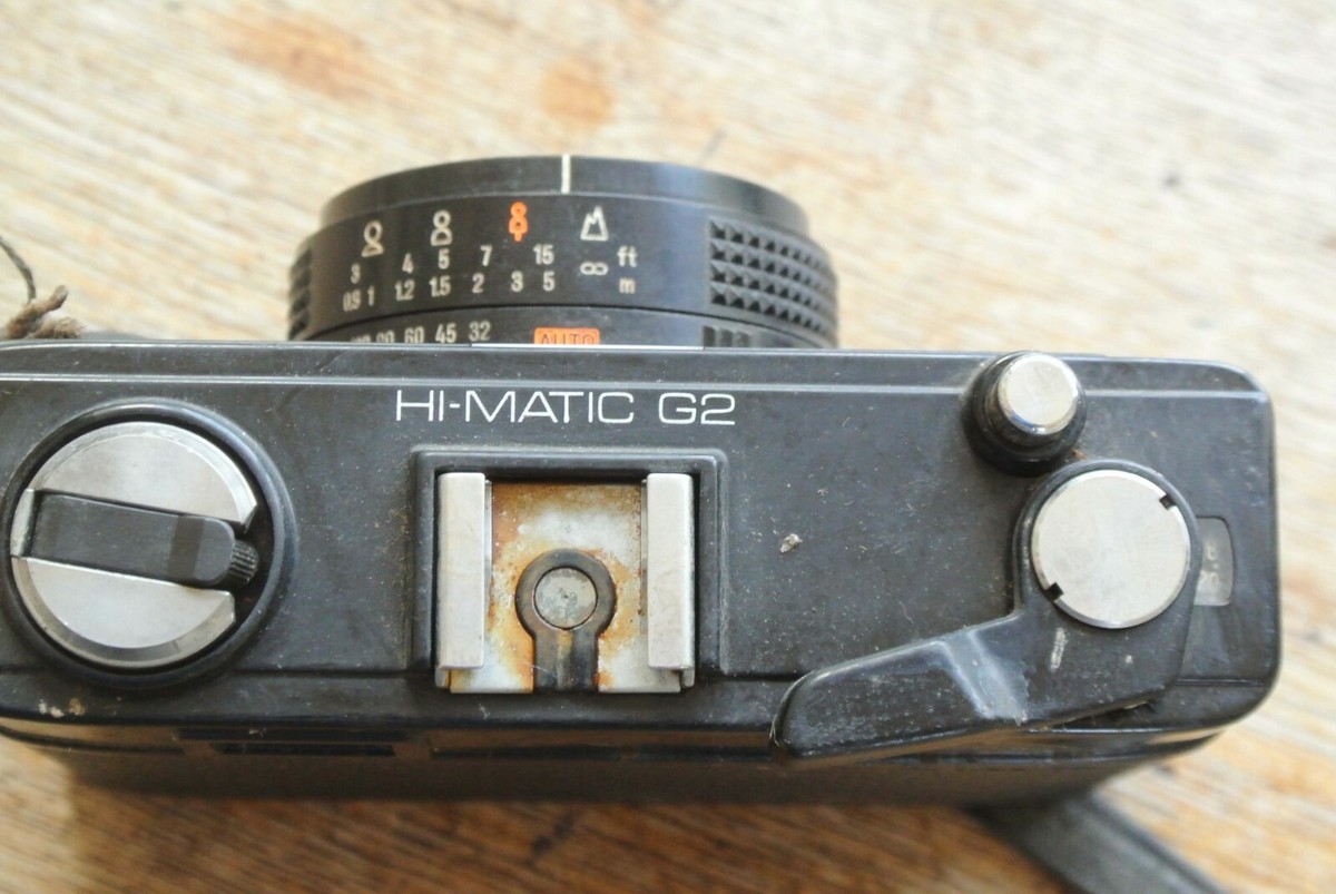 Minolta HI-Matic G2 38mm 1:2.8 lens Compact ZF Camera S/R | eBay