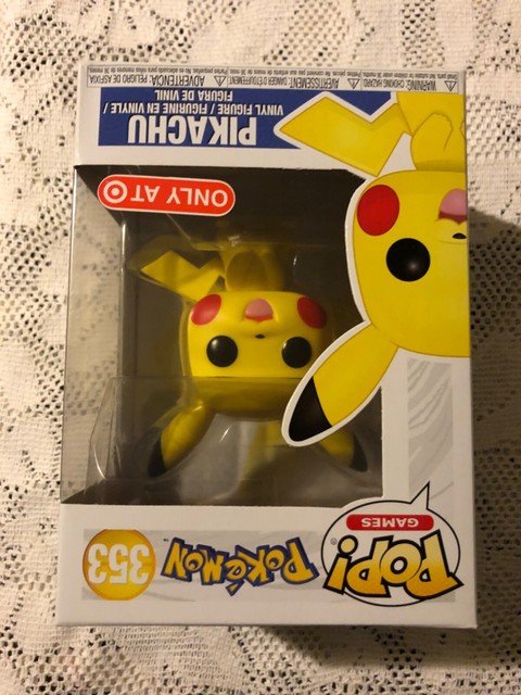 READ! Funko Pop! Games #353 Pikachu Target Exclusive Pokemon 2018 Vinyl Figure | eBay