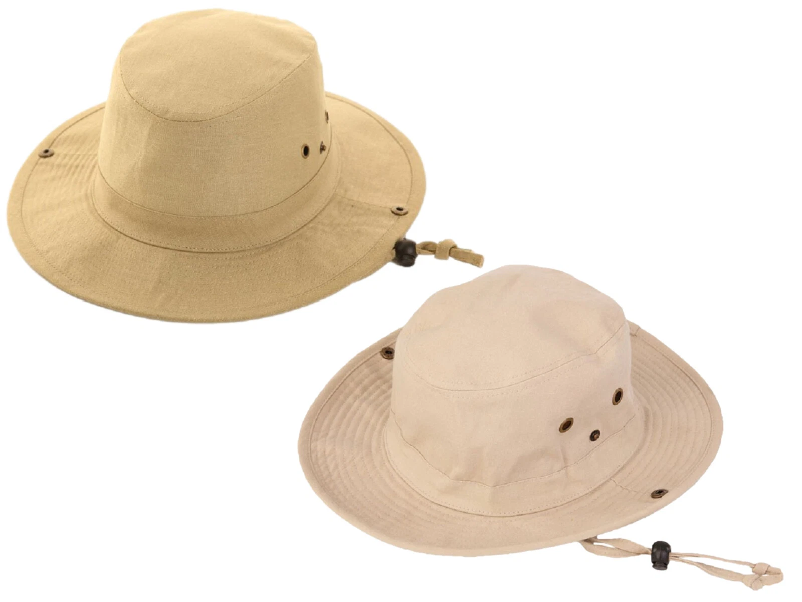 Mens Aussie Bush Hat Lightweight Safari Summer Outback Wide Brim Vented Cotton
Opens in a new window