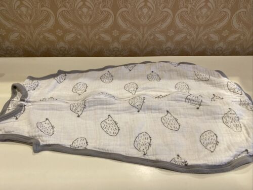 Chaussette unisexe bébé Swaddle Designs taille 0-6 mois zzZipMe motif hérisson - Photo 1 sur 5
