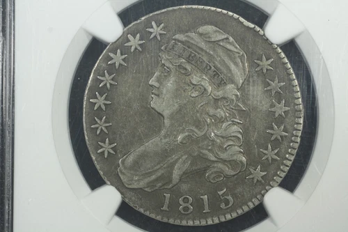 1815/2 Capped Bust Half Dollar, O-101a R2, NGC XF-45