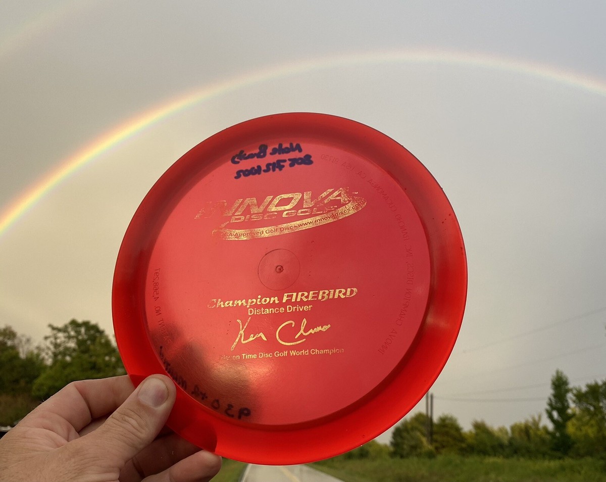 ⭐️RARE FLAT PFN 11X Ken Climo Innova Champion Firebird Fairway