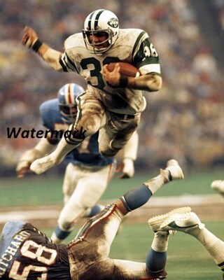 NFL HOFer John Riggins New York Jets vs Houston Oilers ...