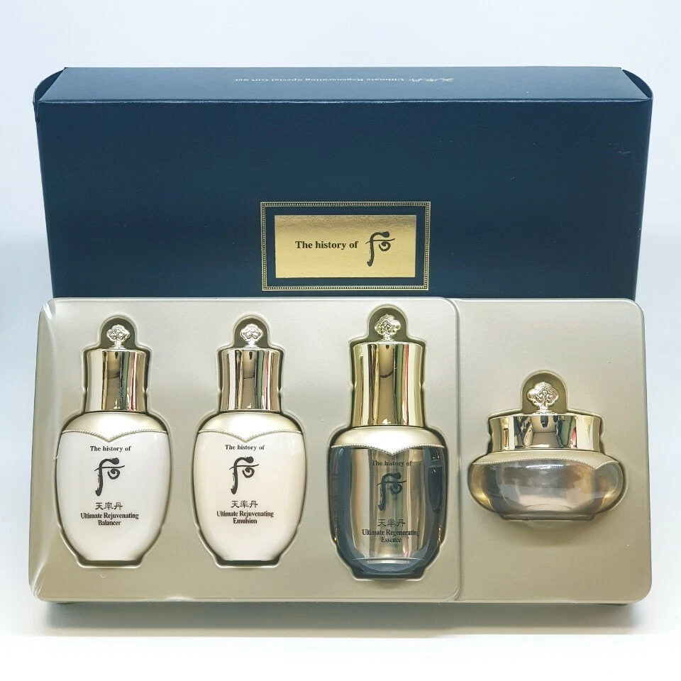 The History of Whoo Cheonyuldan Ultimate Regenerating 4 Items Gift Set K-Beauty - Image 2 of 4