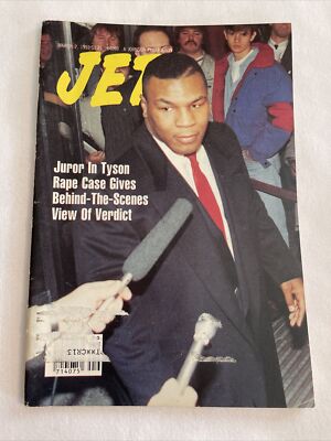 1992 March 2 JET Magazine, Tyson Rape Case Behind the Scenes View (MH38)