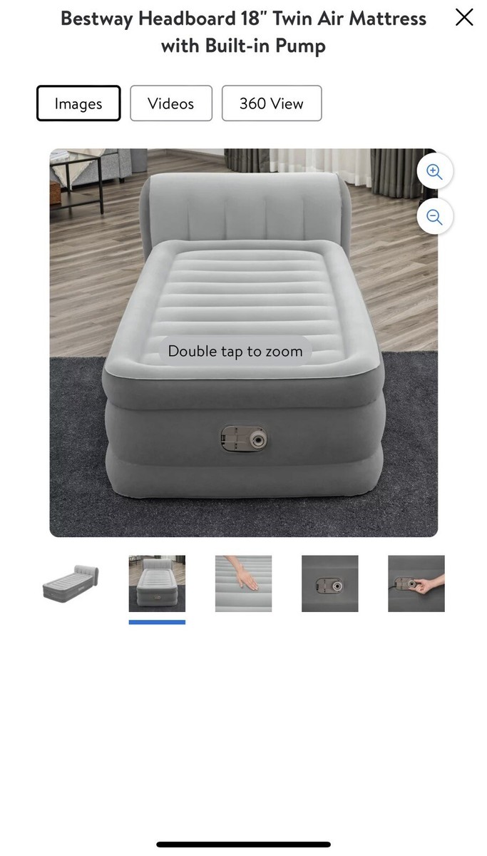 Queen Size Intex Dura Beam Deluxe Queen 18 Inch Headboard 18 Inch