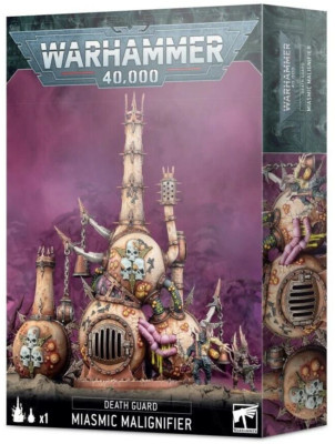 WARHAMMER 40K 40,000 DEATH GUARD MIASMIC MALIGNIFIER 43-78 NEW FACTORY SEALED