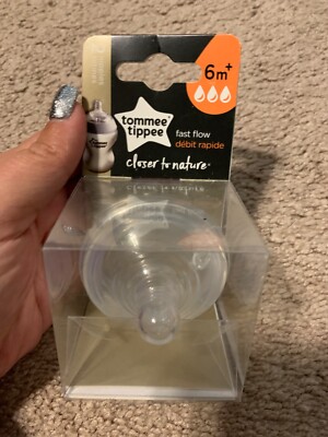 Tommee Tippee Closer To Nature Fast Flow Teats 2 Pack