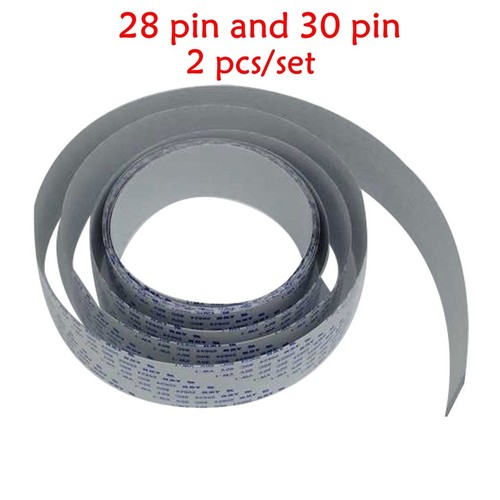 2Pcs/Set Mimaki JV33 /CJV30 X-motor Board Data Cable--28pin and 30pin 3.05m 10ft - Picture 1 of 5