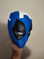 Captain America Deadpool Cosplay Costume Helmet Mask 3D Magnet Ready Unpainted