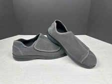 Propet Cush N Foot  Shoes Gray Comfort Slip On Shoes Sz 13 5E (xx) Wide M0202