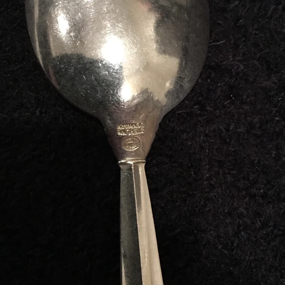 Cucharadita de plata esterlina Acanthus de Georg Jensen 6 1/8" Foto 4 de 4