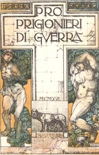 WWI Prisoner Of War Cross Postcard