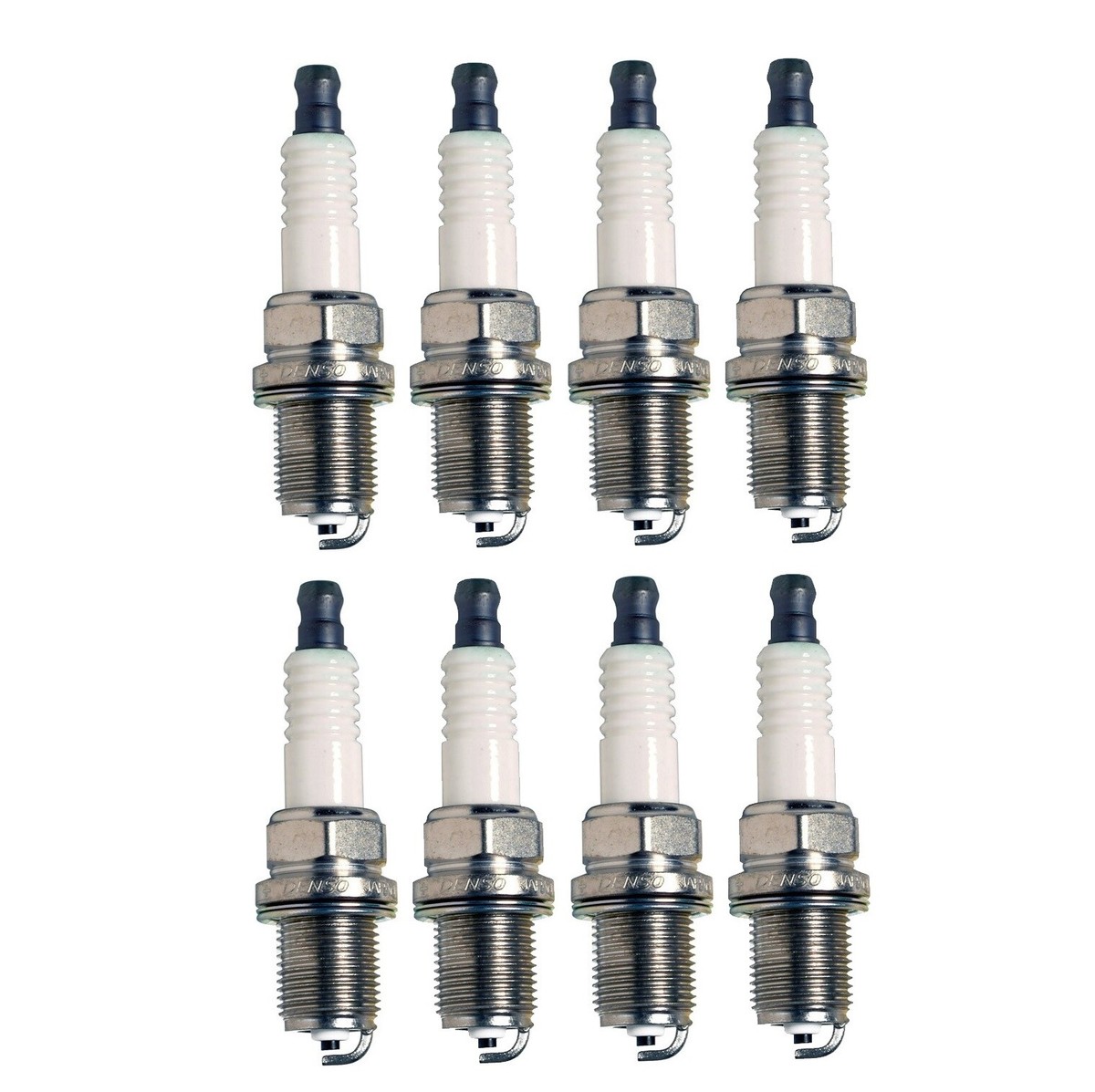 ヨッシー Denso Set 8 U-Groove Spark Plugs Gap .032 For Toyota Tundra