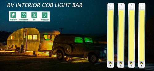 12V LED Car Interior Roof Light Ceiling Dome Lamp For RV Camper Trailer Truck *2 - Picture 10 of 12