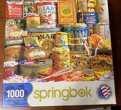 SPRINGBOK Candy Classics 1000 Piece Jigsaw Puzzle