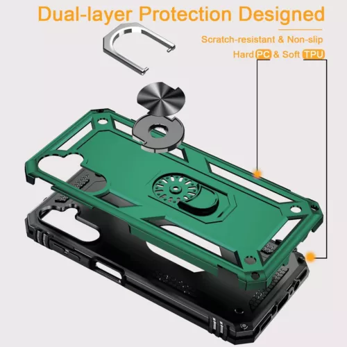 For Samsung Galaxy A15 5G A16 A14 A54 Case Phone Cover Shockproof+Tempered Glass - Zdjęcie 30 z 76