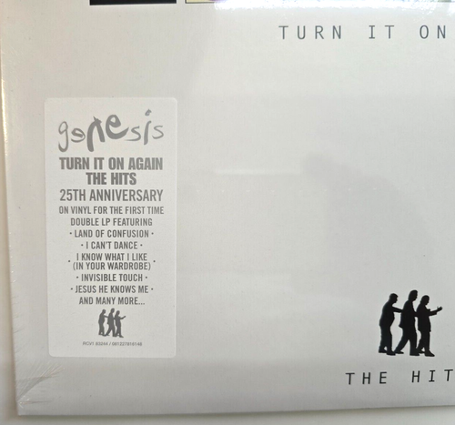 Genesis Turn It On Again The Hits LP Album vinyl record 2 x Clear Anniversary ED - Picture 2 of 14