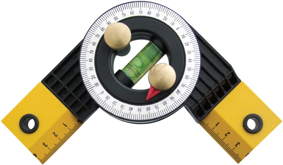 24" Ruler & Angle Finder with 3 Spirit Level 60cm / 0-270° Aluminum Body - Image 3 of 3