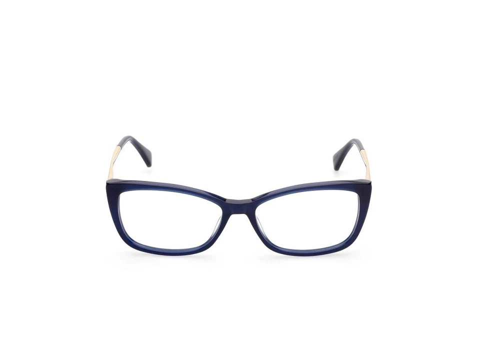 Max Mara MM5026 090 синяя пластиковая оправа для оптических очков кошачий глаз 54-15-140 мм - Изображение 2 из 4