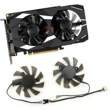 T128015BU For ASUS GTX1650 1660ti DUAL Graphics Video Card Cooling Fan 6Pin