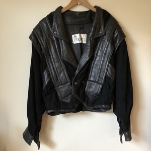 80's shoulder pad jacket