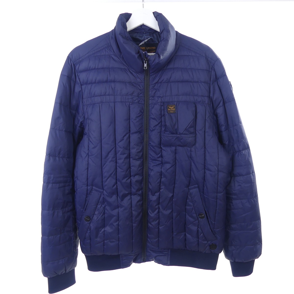 PME LEGEND Steppjacke Jacke Blouson Herren Glider Blau Gr XL