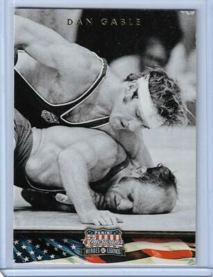 2012 PANINI AMERICANA DAN GABLE CARD #77 ~ OLYMPIC & IOWA STATE WRESTLING ~ QTY