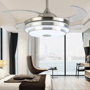 42-034-Invisible-Bluetooth-LED-3-Color-Ceiling-Fan-Light-Chandelier-w-Music-Player