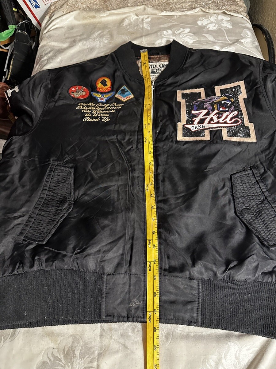 Hustle Gang Men's Bomber Jacket Size 2XL | eBay