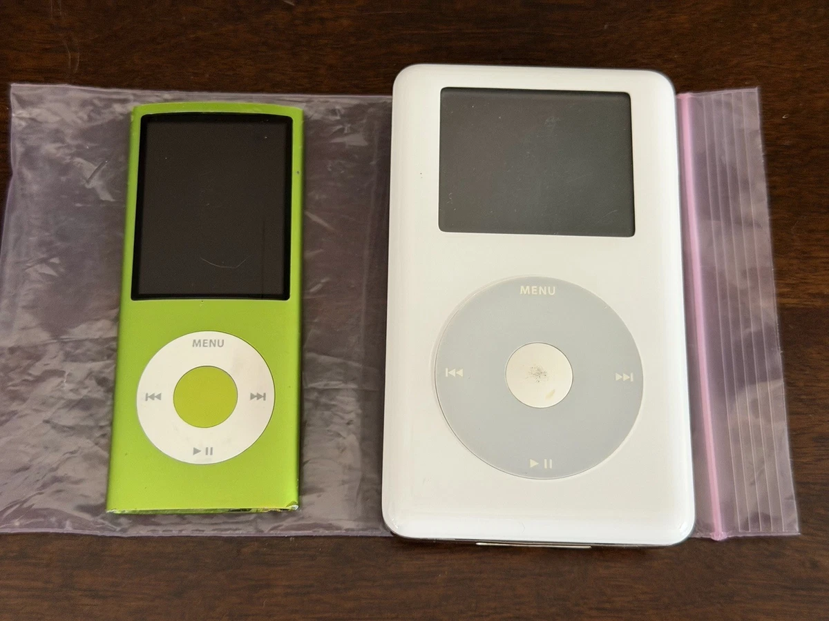 ipod 第4世代 20GB A1059 Vintage Apple iPod A1059 20 GB - 4th Generation - White (M9282LL/A