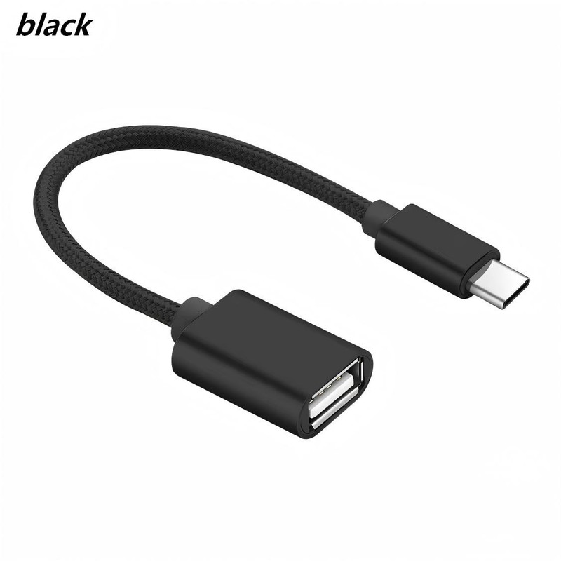 1pcs USB-C 3.1 Type C Male to USB 3.0 Type A OTG Adapter Converter Cable Cord#1